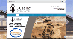 Desktop Screenshot of ccatpest.com